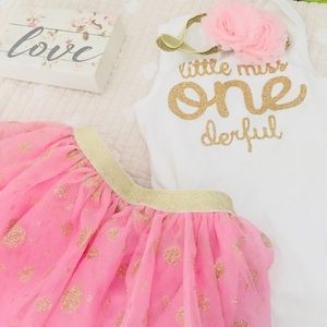 💖Birthday “Little miss One derful” outfit💗
